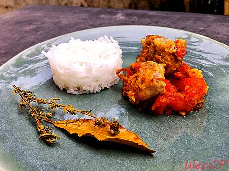 Recette de Rougail saucisse