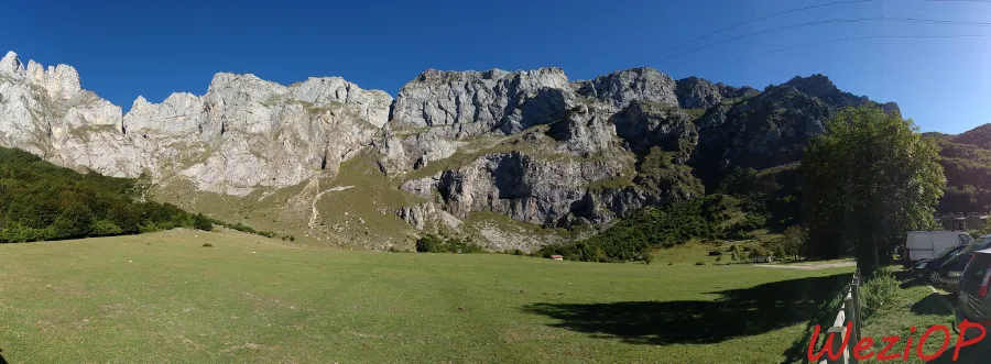 Au pied du téléphérique de Fuente De, en Asturies