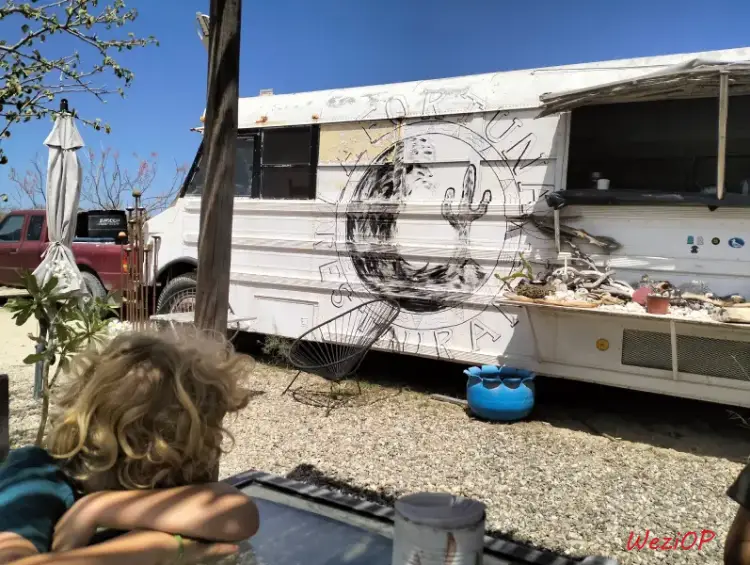 Le taco-Bus de la Fortuna - Basse Californie du sud