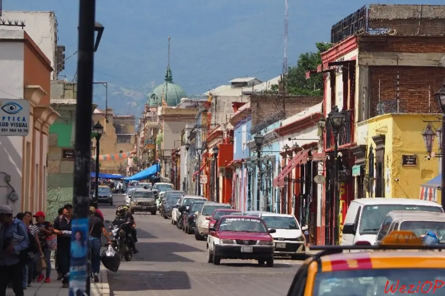 Les rues de Oaxaca