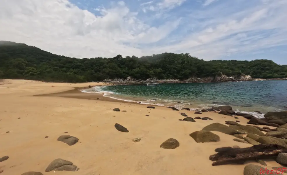 Plage du parc national de Huatulco