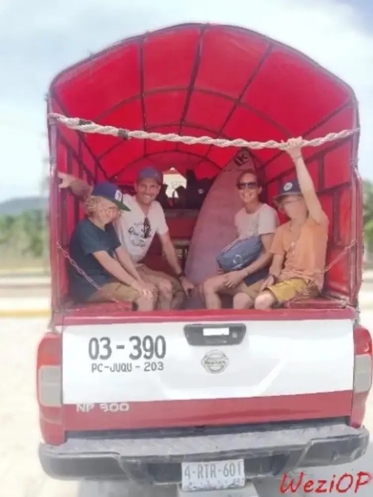 Colectivo vers El Zapotalito - Chacahua