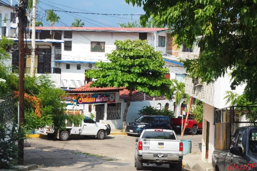Les rues de la partie urbaine de Puerto Escondido