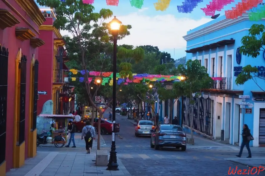 Premier aperçu de Oaxaca