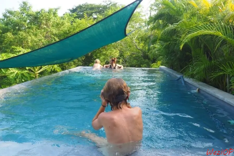 Piscine de notre maison à Huatulco
