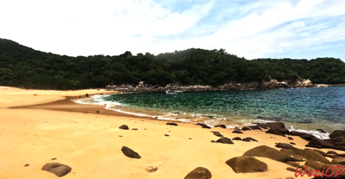 Plage du parc national de Huatulco