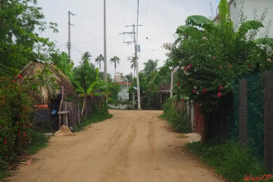 Le village de Chacahua