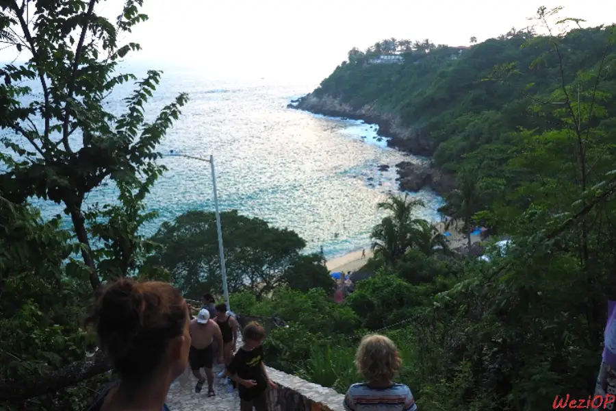 Plage de la Carrizalillo à Puerto Escondido